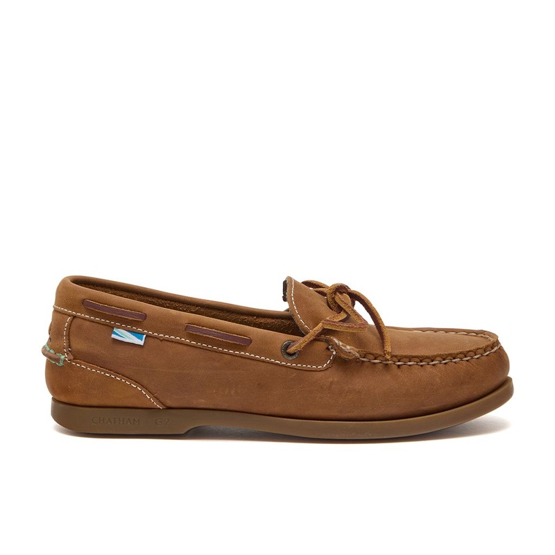 Chatham Ladies Olivia G2 Premium Nubuck Slip On Deck Shoes