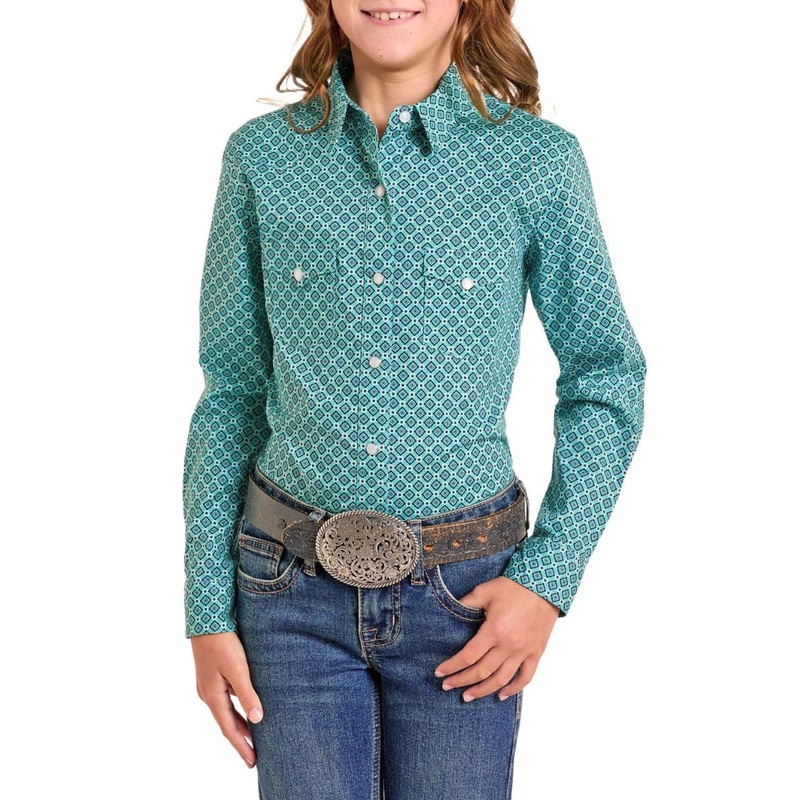 Girls Print Shirt by Panhandle